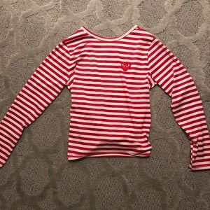 Comme des Garçon striped shirt